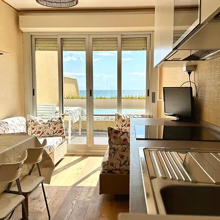 Se085 - Senigallia, Nuovo Bilocale Fronte Mare Alle Piramidi דירה